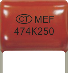 Metallized Polyester Film Capacitors