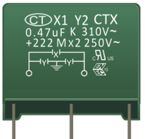 X1Y2 safety capacitor