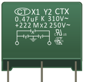 X1Y2 Film Capacitors