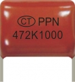 Polypropylene Film Foil Capacitor(Coating)